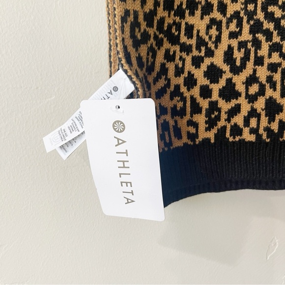 Athleta leopard scarf longline NWT - Picture 4 of 5